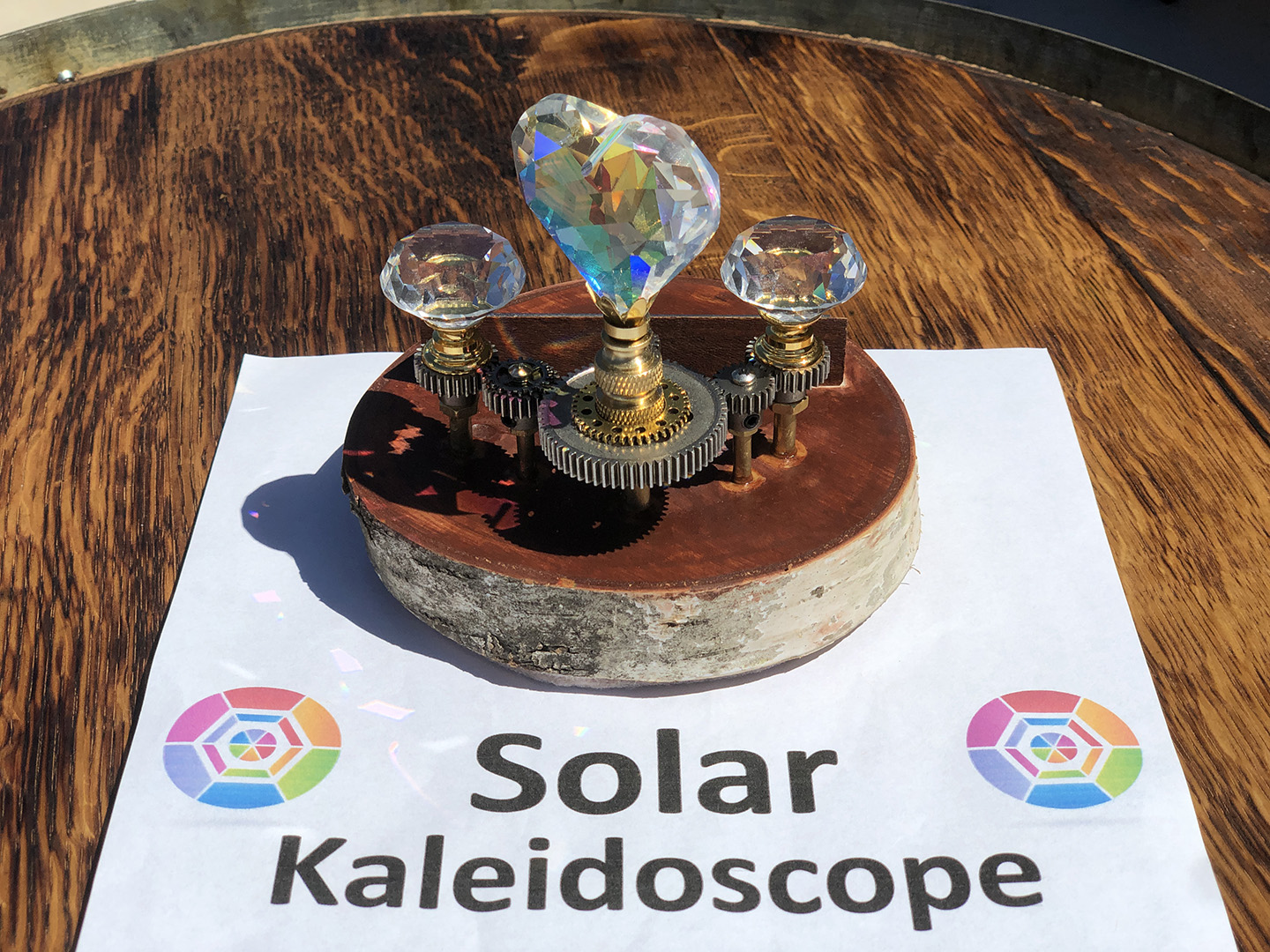 Wisdom Art Solar Kaleidoscope