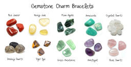 Gemstone Charm Bracelets